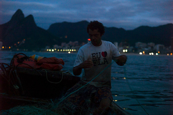 Rio's fishermen: Copacabana