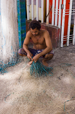 Rio's fishermen: Copacabana