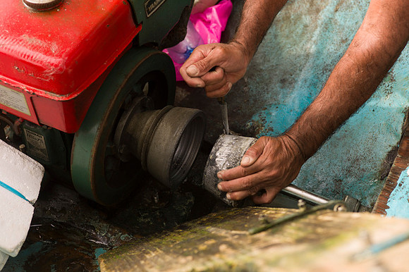 Rio's fishermen: Copacabana