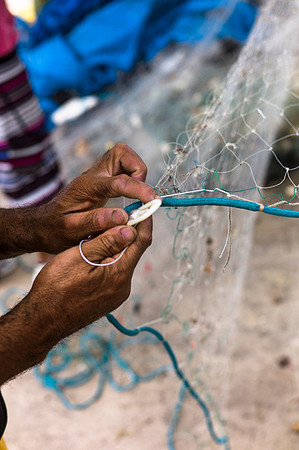 Rio's fishermen: Copacabana