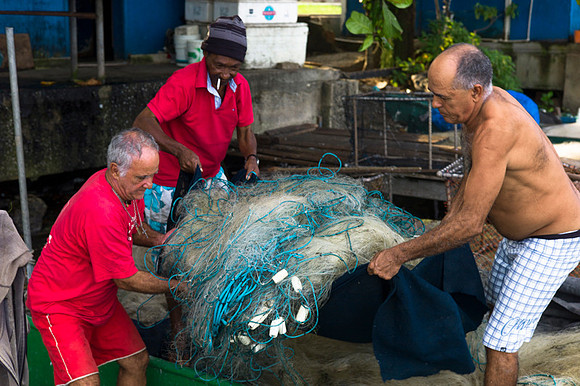 Rio's last fishermen. A story by Angelika Berndt.