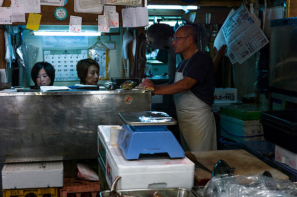 Tsukijii fishmarket Japan