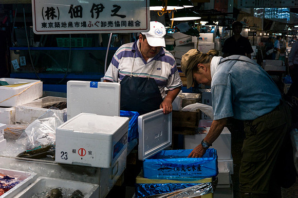 Tsukijii fishmarket Japan