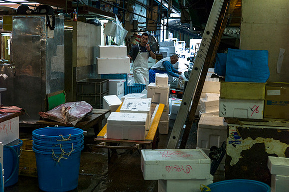 Tsukijii fishmarket Japan