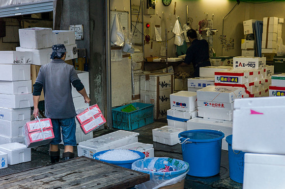 Tsukijii fishmarket Japan