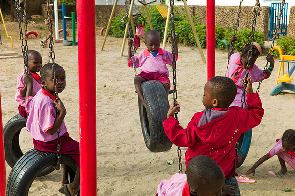 Jahaly Nursery school. Angelika Berndt photography