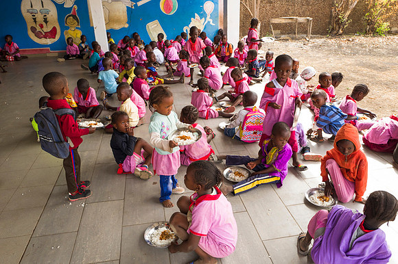 Jahaly Nursery school. Angelika Berndt photography