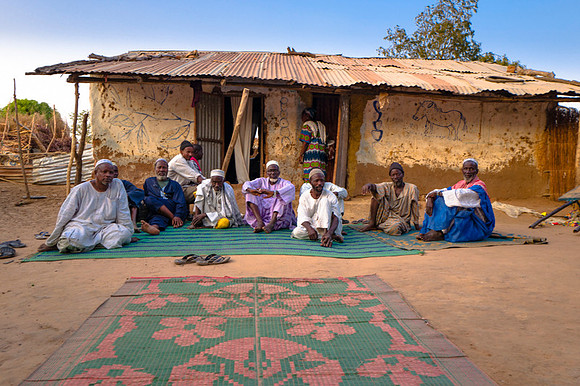 Life and medical aid in Buniadu, The Gambia, by Angelika Berndt photography.