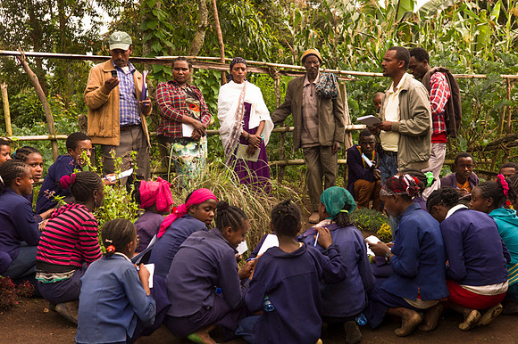 Living in Kafa, Ethiopia. Angelika Berndt photography 2015.