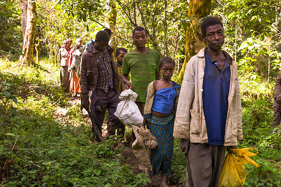 Living in Kafa, Ethiopia. Angelika Berndt photography 2015.