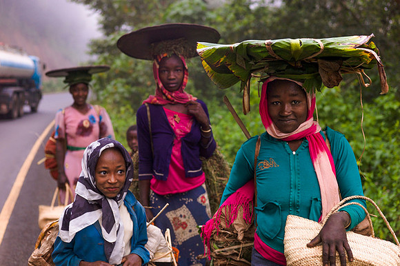 Living in Kafa, Ethiopia. Angelika Berndt photography 2015.