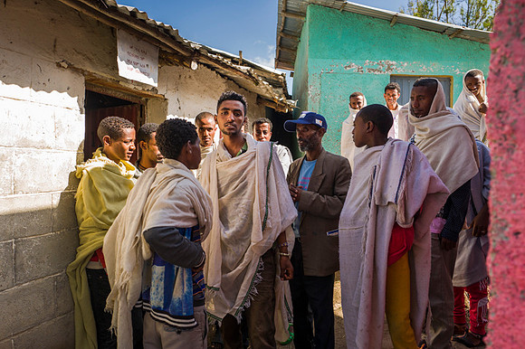 Live on the edge of society in Dessie, Ethiopia.
